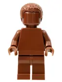 Minifigurka: TLS101:  Everyone is Awesome Reddish Brown (Monochrome)