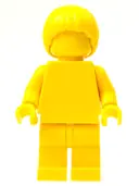 Minifigurka: TLS104:  Everyone is Awesome Yellow (Monochrome)