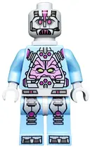 Minifigurka: TNT006:  The Kraang - Medium Blue Exo-Suit Body with Jet Pack