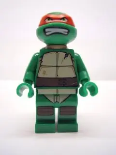 TNT008:  Raphael, Gritted Teeth, Looking Up