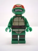 Minifigurka: TNT008:  Raphael, Gritted Teeth, Looking Up