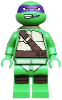 Minifigurka: TNT017:  Donatello, Gritted Teeth