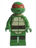 Minifigurka: TNT037:  Raphael, Gritted Teeth