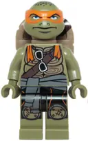 Minifigurka: TNT040:  Michelangelo, Frown (Movie Version)