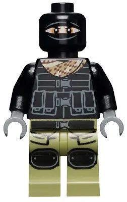 TNT043:  Foot Soldier - Tactical Gear, Balaclava (Movie Version)