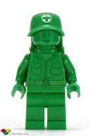 Minifigurka: TOY002:  Green Army Man - Medic with Backpack