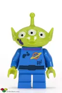 Minifigurka: TOY014:  Alien - Dark Purple Splotch on Face