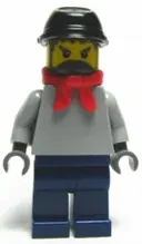 Minifigurka: TRN144:  Railway Engineer, Black Kepi