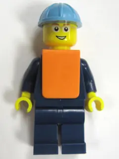TRN151:  Maersk Train Workman 3 - Smile and White Glasses