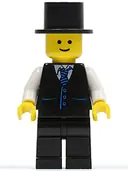 Minifigurka: TWN158:  Groom, White Arms