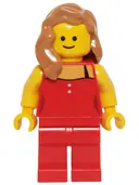 Minifigurka: TWN222:  Lady in Red