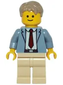 Minifigurka: TWN223:  Detective Ace Brickman