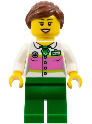 TWN228:  Supermarket Female Shop Assistant
