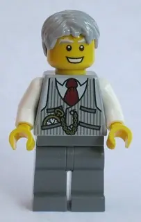 TWN243:  Grandpa, Pinstripe Vest and Pocket Watch