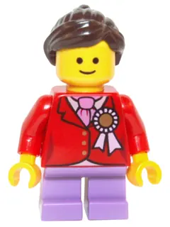 TWN250:  Child, Red Jacket with Ribbon