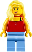 Minifigurka: TWN315:  Surfer, Female