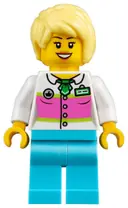 Minifigurka: TWN320:  Cotton Candy Vendor