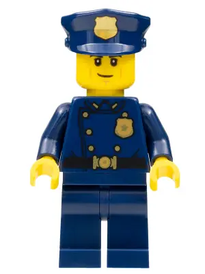 TWN405:  Police Officer, Smirk (1940s Era)