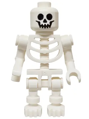 TWN526:  Skeleton - Standard Skull, Bent Arms, Vertical Grip Left, Horizontal Grip Right