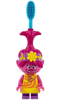 TWT006:  Poppy - Medium Azure Hairbrush