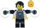 Minifigurka: UAGT005:  Agent Jack Fury with Parachute Backpack and Attachments