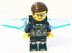 UAGT026:  Agent Curtis Bolt with Wings - No Stickers on Wings