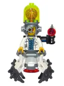 Minifigurka: UAGT034:  Professor Brainstein with Mech Suit