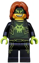Minifigurka: UAGT035:  Terabyte - Dark Orange Hair