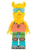 Minifigurka: VID004A:  Party Llama (L.L.A.M.A.) - Skates