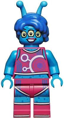 VID035:  Alien Dancer, Vidiyo Bandmates, Series 2 (Minifigure Only without Stand and Accessories)