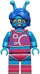 Minifigurka: VID035:  Alien Dancer, Vidiyo Bandmates, Series 2 (Minifigure Only without Stand and Accessories)