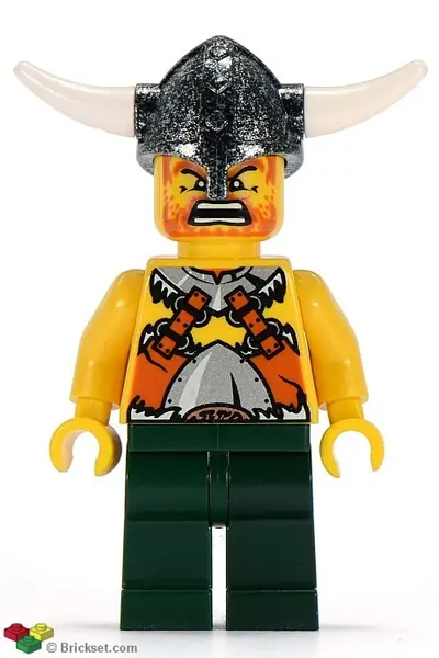 VIK017:  Viking Warrior 6a - Dark Green Hips and Legs