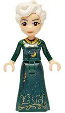 Minifigurka: WCK006:  Madame Morrible - Mini Doll, Dark Green Dress