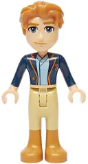 Minifigurka: WCK010:  Fiyero - Mini Doll, Dark Blue Jacket