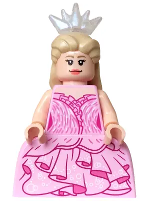 WCK016:  Glinda - Minifigure, Bright Pink Dress, Wide Skirt (Panniers)