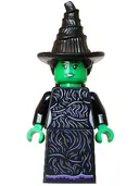 Minifigurka: WCK019:  Elphaba - Minifigure, Black Dress, Hat
