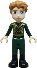 Minifigurka: WCK023:  Fiyero - Mini Doll, Dark Green Uniform