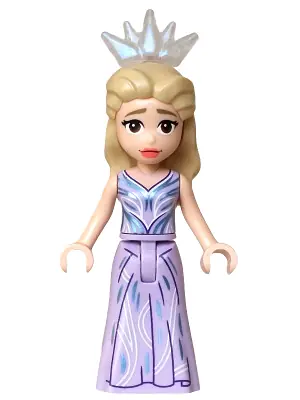 WCK027:  Glinda - Mini Doll, Lavender Dress, Crown Tiara