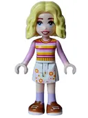 Minifigurka: WED003:  Enid Sinclair - Bright Pink Striped Sweater