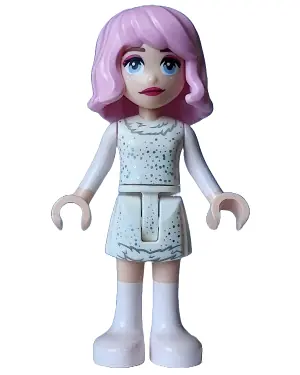 WED005:  Enid Sinclair - White Sparkling Dress