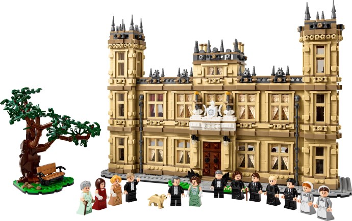 Zestaw LEGO 21373 Downton Abbey - model zamku Highclere z serialu