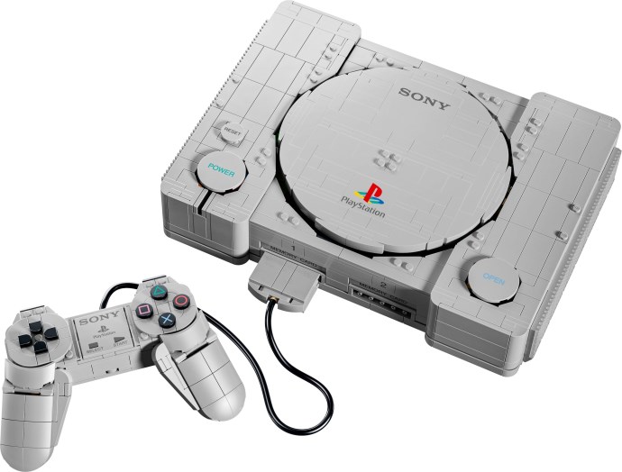 Zestaw LEGO 72306 PlayStation - klockowa konsola PlayStation z kontrolerem