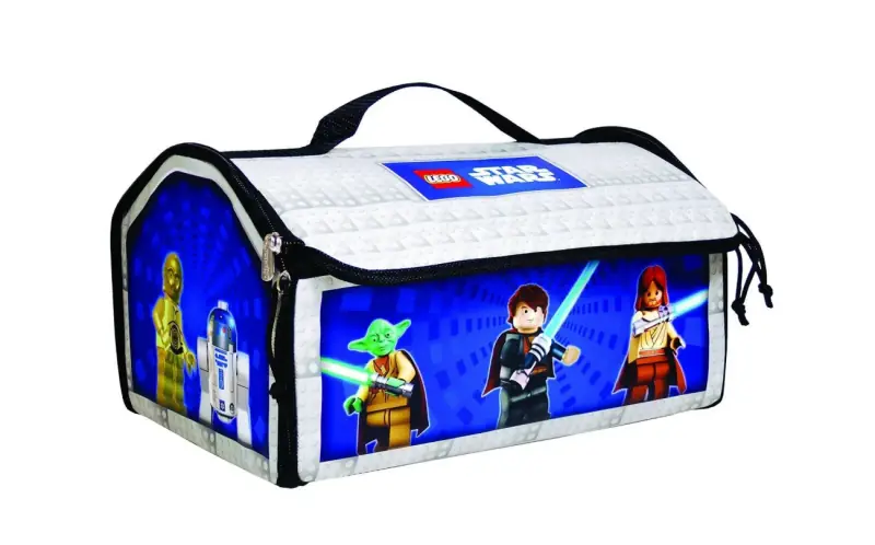 LEGO 0878119001641 Star Wars ZipBin Storage Toy Case Battle Bridge