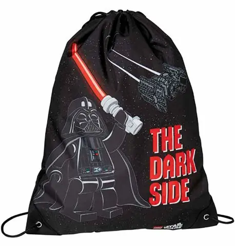 LEGO 100341726 Star Wars The Dark Side Darth Vader Gym Bag