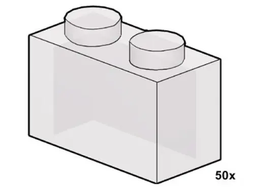 LEGO 10051 Transparent Bricks