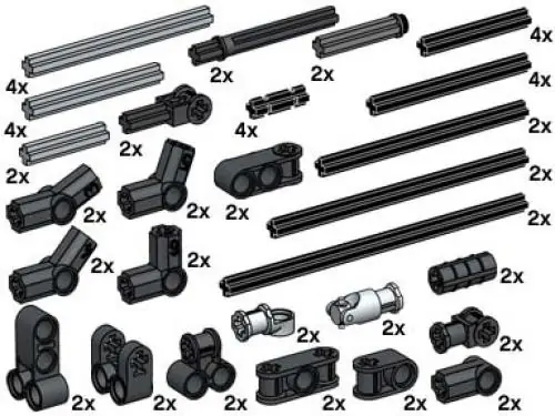 LEGO 10074 Cross Axles