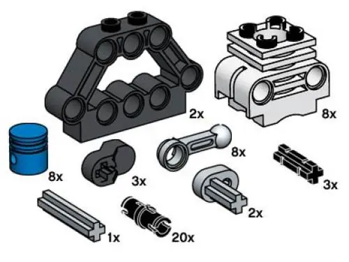 LEGO 10077 TECHNIC Motor
