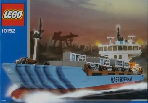 LEGO 10152 Maersk Sealand Container Ship 2004 Edition
