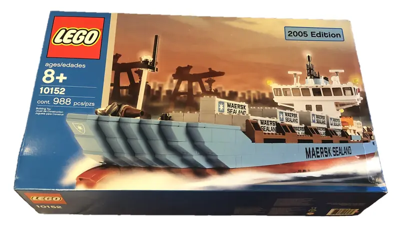 LEGO 10152 Maersk Sealand Container Ship 2005 Edition