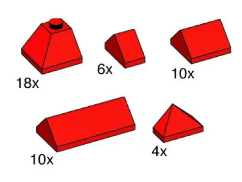 LEGO 10162 Red Ridge Tiles